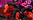 Farbeschwarz-pink-rot für SEQUIN FLOWER CHOKER - Halsband (M019) von Mondin