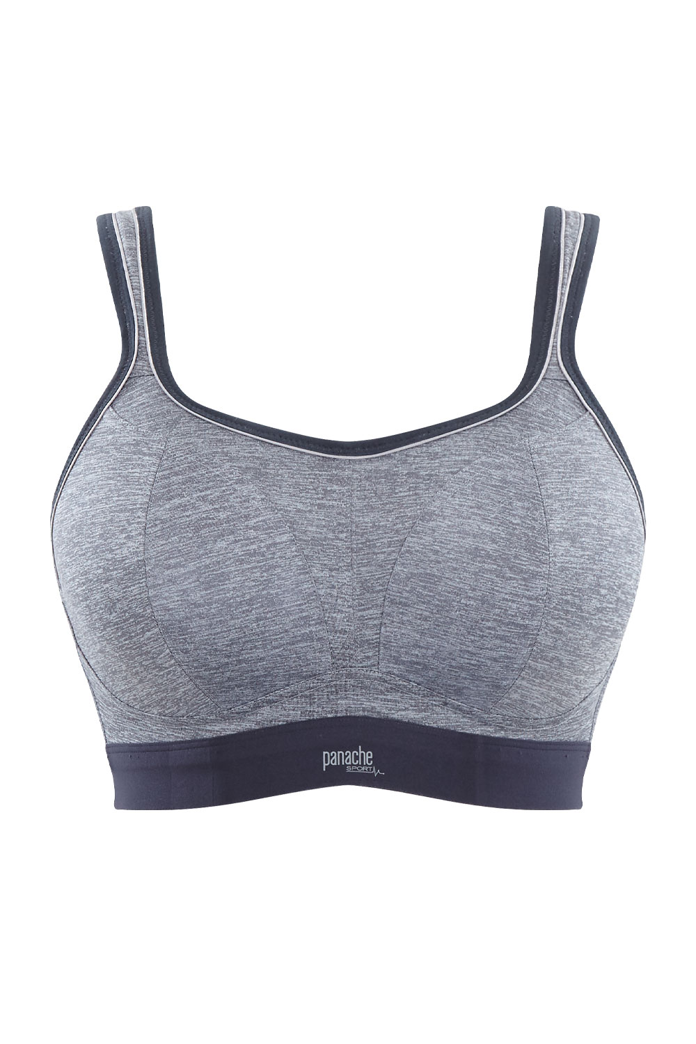 Panache Sport-BH ohne Bügel Panache Sport 40D grau günstig online kaufen