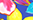 Farbeblue bloom für Bikini-Hüftslip mit Schnüren (4010753) von PrimaDonna