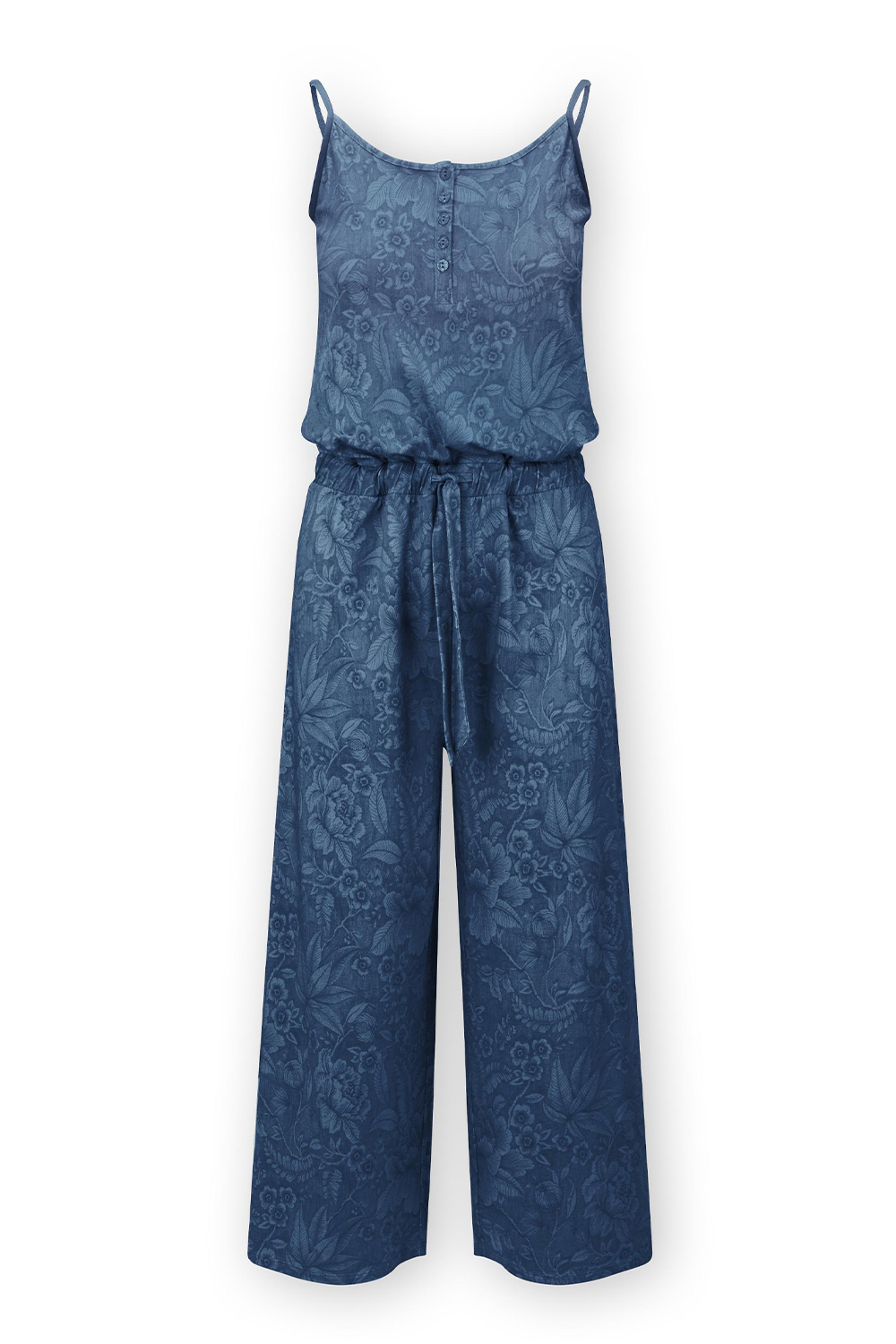 Pip Studio Parlotte Casa dei Fiori Jumpsuit Loungewear 4 36 blau günstig online kaufen