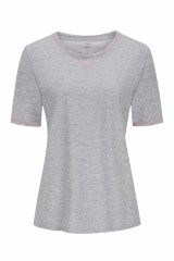 Mey Damenwäsche Shirt kurzarm, Grau, ArtikelNr 16895
