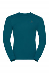Odlo Shirt langarm, warm Eco, Blau, ArtikelNr 159102