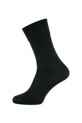 Elbeo Bio Baumwolle Sensitive Socken, 2er-Pack, Schwarz, ArtikelNr 951903