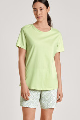 Calida Pyjama kurz, Grün, ArtikelNr 40196