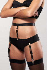 Bijoux Indiscrets Sexy Accessoires MAZE - Suspender belt and Garter Belt Straps