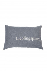 David Fussenegger Basic Kissenhülle SILVRETTA Lieblingsplatz