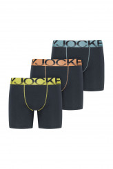 Jockey Cotton Stretch - Mehrpack Boxer Trunk, 3er-Pack