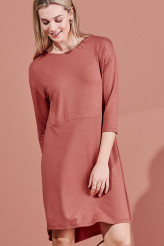 ESSENZA Loungewear 2021-2 Lykke Uni Dress 3/4 Sleeve