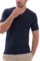 Mey Herrenwäsche Serie Dry Cotton V-Neck Shirt iQ-T