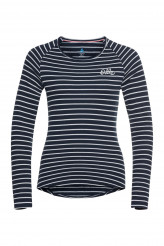 Odlo Active Warm Eco Shirt langarm, warm Originals Eco Stripes