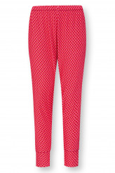 Pip Studio Loungewear 2022 Bodhi Suki Red Trousers 3/4