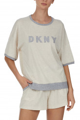 DKNY New Signature Top & Shorts Set