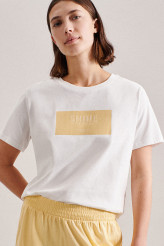 Seidensticker Loungewear M&M T-Shirt Statement SHINE