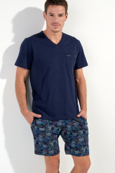 HOM Sleepwear Pyjama kurz Maldives