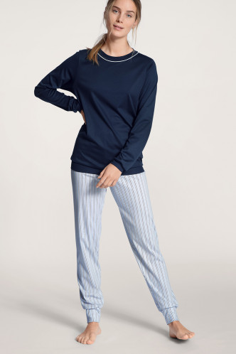Abbildung zu Pyjama mit Bündchen blue (40385) der Marke Calida aus der Serie Sweet Dreams