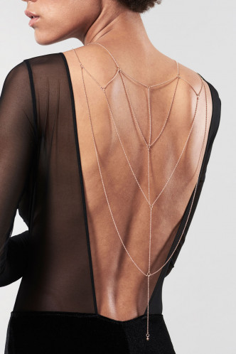 Abbildung zu MAGNIFIQUE - Back and Cleavage Chain (0266) der Marke Bijoux Indiscrets aus der Serie Sexy Accessoires