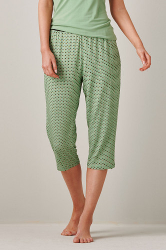Abbildung zu Rosie Circle Mini Trousers 3/4 (401490-310) der Marke ESSENZA aus der Serie Loungewear 2020