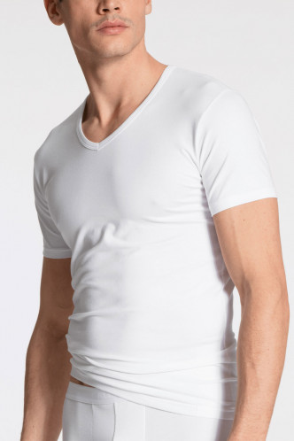 Abbildung zu V-Shirt, 2er-Pack (14241) der Marke Calida aus der Serie Natural Benefit