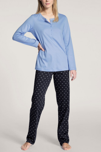 Abbildung zu Pyjama lang, mit Knopfleiste (43729) der Marke Calida aus der Serie Night Lovers