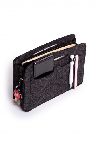 Abbildung zu Taschenorganizer Premium - Dark Grey (OR02) der Marke Buntimo aus der Serie Designertaschen