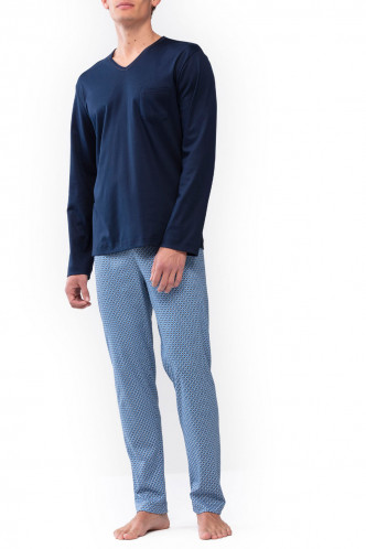 Abbildung zu Pyjama lang Clyde (11381) der Marke Mey Herrenwäsche aus der Serie Night Basic