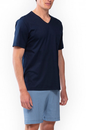 Abbildung zu Pyjama kurz Clyde (11371) der Marke Mey Herrenwäsche aus der Serie Night Basic