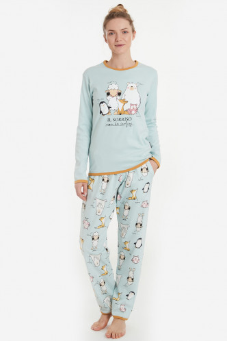 Abbildung zu Pyjama, il sorriso (5415) der Marke Happy People aus der Serie Sorriso senza Confini