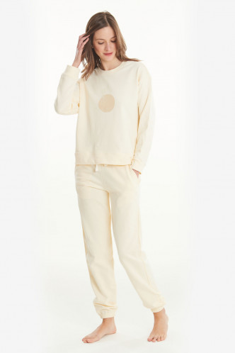 Abbildung zu Anzug, Tuta Giro - avorio (LV057) der Marke Love aus der Serie Pastel Fleece