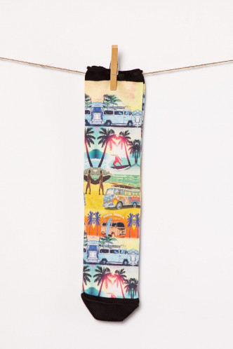 Abbildung zu Socken Cays H - surf (2601) der Marke Crönert aus der Serie Fashion