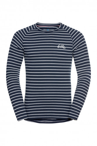 Abbildung zu Shirt langarm, warm Originals Eco Stripes (159272) der Marke Odlo aus der Serie Active Warm Eco