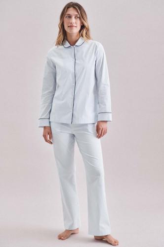 Abbildung zu Classic Pyjama striped (500039) der Marke Seidensticker aus der Serie Loungewear Women