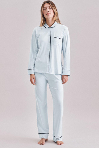 Abbildung zu Classic Pyjama Jersey Flex (500013) der Marke Seidensticker aus der Serie Loungewear Women