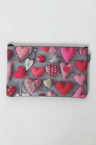 Abbildung zu Kosmetiktasche Pocket - Herzen (KP501) der Marke Buntimo aus der Serie Designertaschen