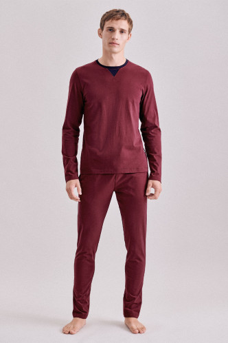 Abbildung zu Crew Neck Pyjama (100007) der Marke Seidensticker aus der Serie Loungewear Men