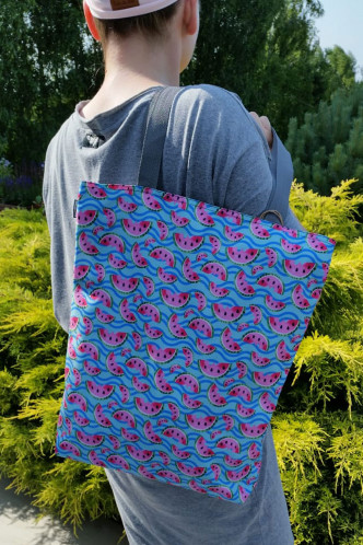 Abbildung zu Shopper Sunny - Wassermelone (SU651) der Marke Buntimo aus der Serie Designertaschen