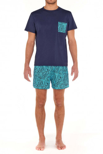 Abbildung zu Pyjama kurz Heliopolis (405737) der Marke HOM aus der Serie Sleepwear 2022