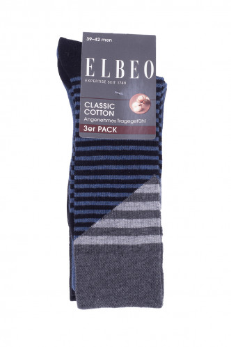Abbildung zu Classic Cotton Socken, 3er-Pack (906702) der Marke Elbeo aus der Serie Strick