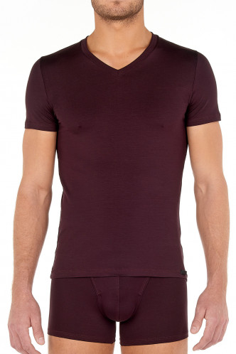 Abbildung zu T-Shirt V-Neck (402466) der Marke HOM aus der Serie Tencel Soft