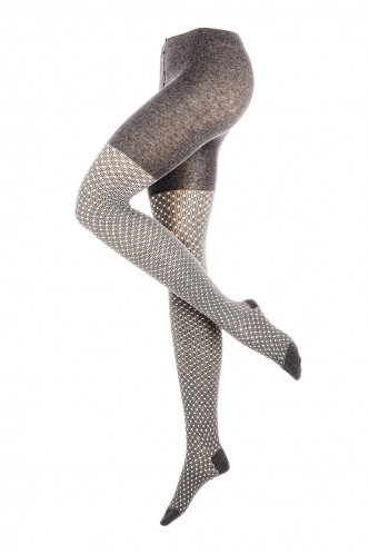 Abbildung zu Strumpfhose Punkte (72812) der Marke Crönert aus der Serie Fashion III