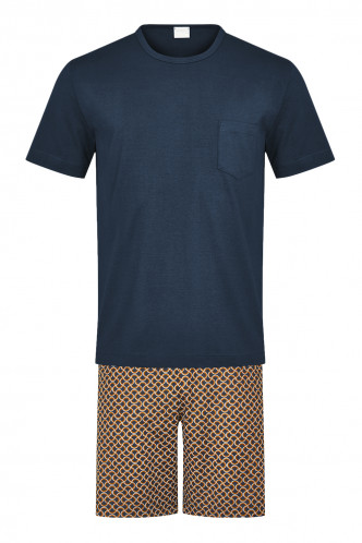 Abbildung zu Pyjama kurz Curve (33035) der Marke Mey Herrenwäsche aus der Serie Serie Mynight