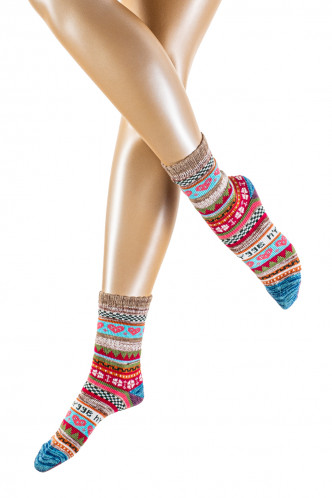 Abbildung zu Socken Jette (15420) der Marke Crönert aus der Serie Fashion III