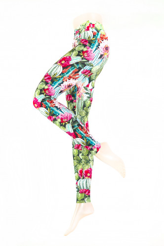 Abbildung zu Leggings - Print Amazing Cactus (78603) der Marke Crönert aus der Serie Fashion IV