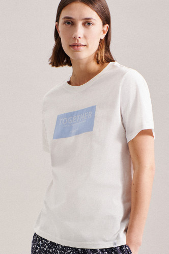 Abbildung zu T-Shirt Statement TOGETHER (514050) der Marke Seidensticker aus der Serie Loungewear M&M