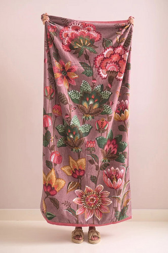 Abbildung zu Sunny Side Up Beach Towel pink (256349) der Marke Pip Studio aus der Serie Accessoires