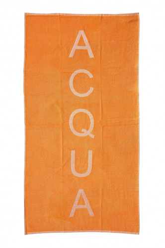 Abbildung zu Strandtuch Color orange (2306-color-ORA) der Marke Easyhome aus der Serie Strandtücher