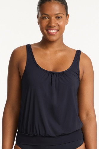 Abbildung zu Tankini-Top im Blouson-Style (SL3315ECO) der Marke Sea Level aus der Serie ECO Essentials