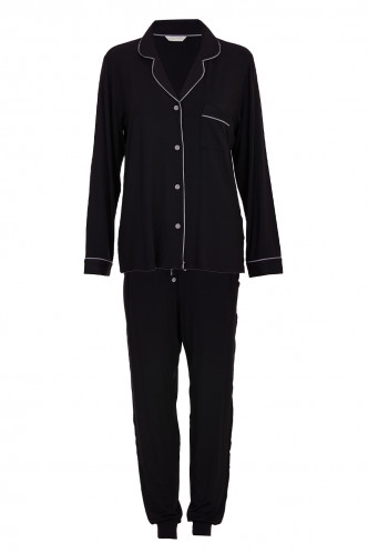 Abbildung zu Pyjama-Set black (0476-0477) der Marke Cyberjammies aus der Serie Uni