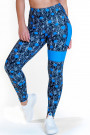 Calao Fitness Fashion Leggings high waist - dots