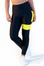 Calao Fitness Neon Leggings high waist - neon yellow